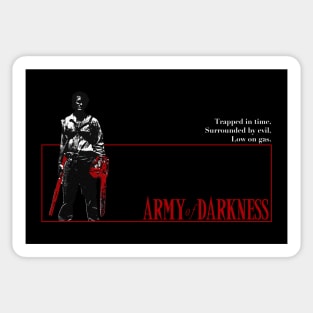 Army of Darkness V2 (White Text) Sticker